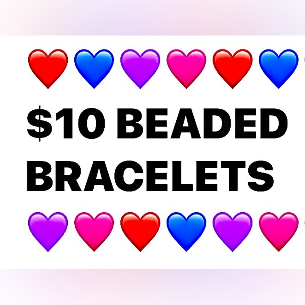 $10 Colorful Beaded Bracelets - Picture 2 of 10